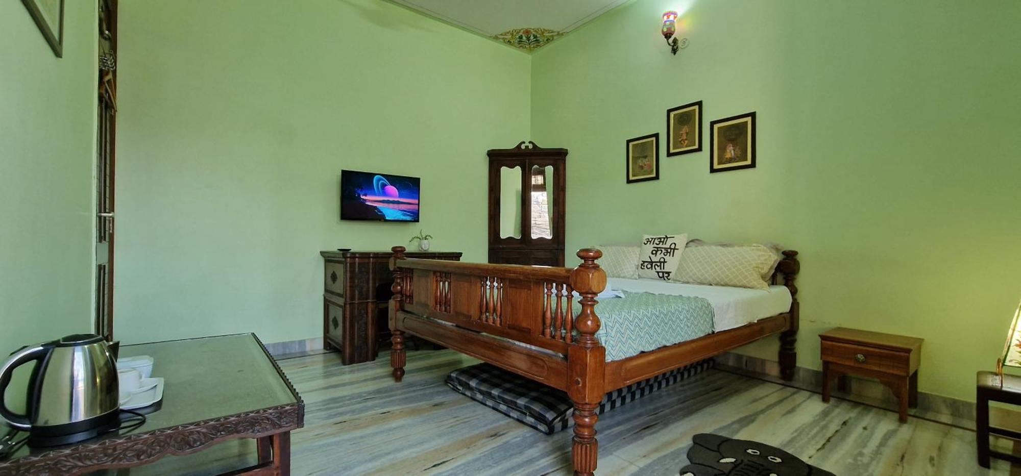 شقة Harsidhi Haveli بيكانير الغرفة الصورة